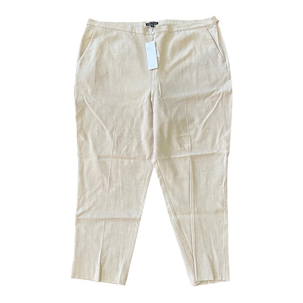 Eileen Fisher Tencel Bistretch Hi Waisted Pant Size 18 NWT